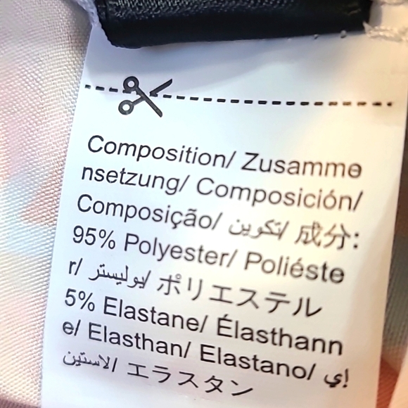 Shein Multicolor Strapless Bandana Top with Matching Wide Pants, Size XL - Picture 11 of 11